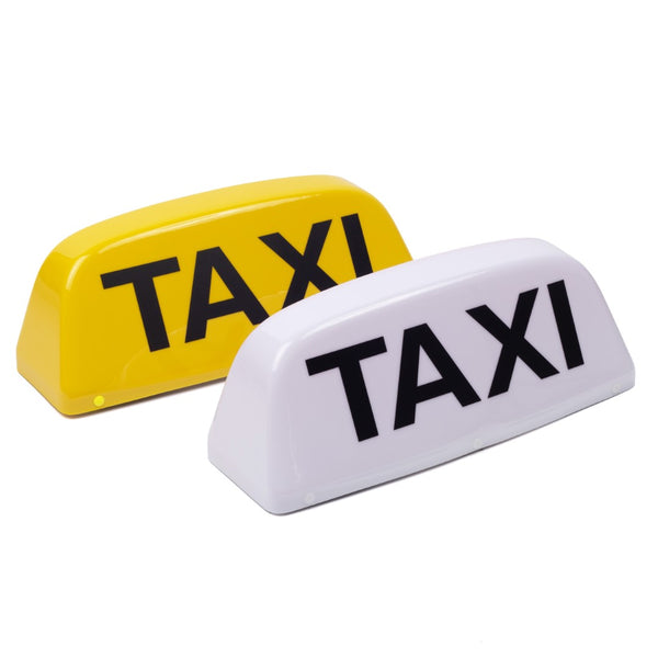 MOGO UK Custom Illuminated Rooftop Taxi Signage