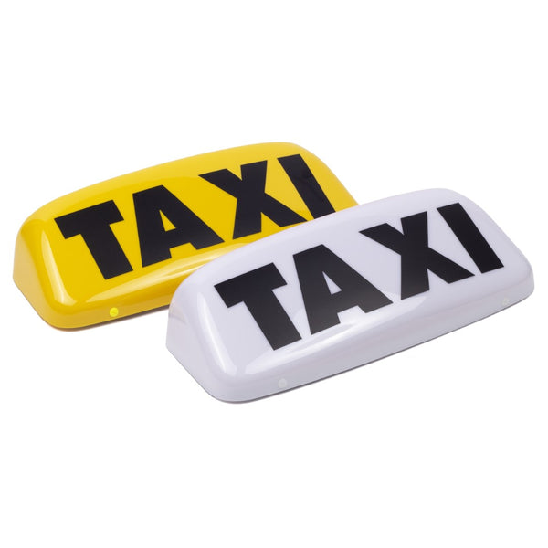 MOGO UK Custom Illuminated Rooftop Taxi Signage